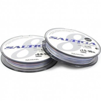 Плетеная леска DAIWA UVF Saltiga 8 Braid + SI 3-50lb-300 22,6kg ( 300м )